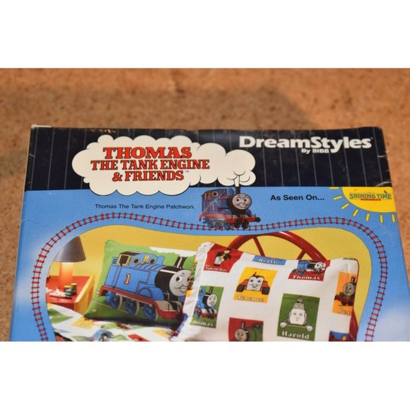 1992 Britt Allcroft Limited Thomas the Train & Friends Pillow Shams 2 Standard - Picture 9 of 10
